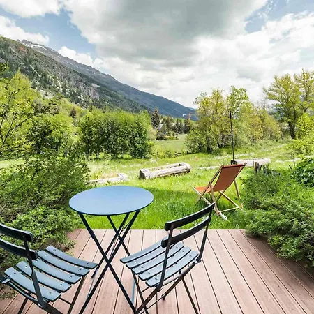 Duplex Avec Jardin Et Parking Privatif A Serre Chevalier - Fr-1-808-17 Apartment *